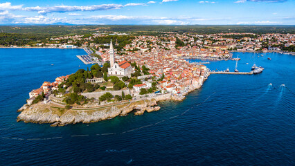 Rovinj Chorwacja Istria Adriatyk stare miasto chorwacka wenecja © JacoPoland