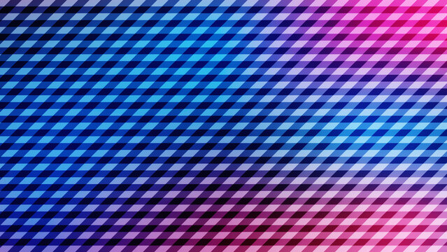 Modern abstract background with a dynamic diagonal stripe pattern, featuring a vibrant gradient from cool blue and deep purple to energetic pink and magenta