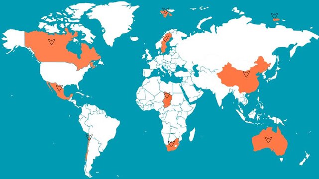 world map background