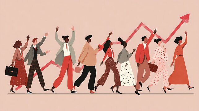 Of a diverse group of people holding hands in a circle of unity and diversity