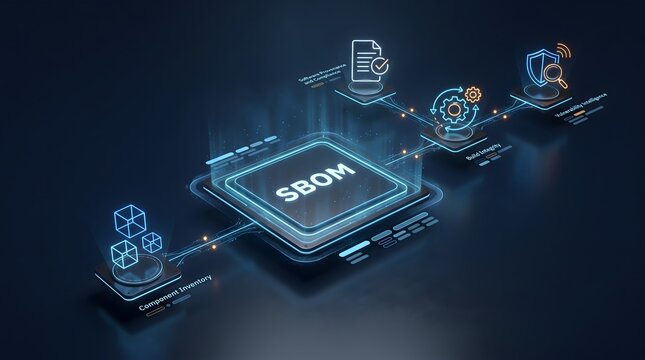 Software Bill of Materials SBOM Pipeline Illustrating Build Integrity Software Provenance and Compliance
