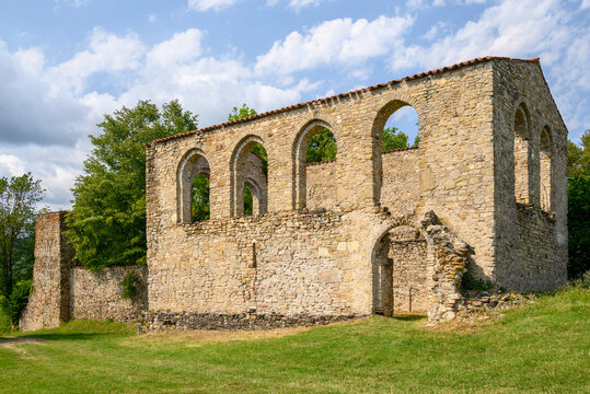 Kvetera Fortress, 10th century Georgian Orthodox architecture in the Kakheti Region of Georgia