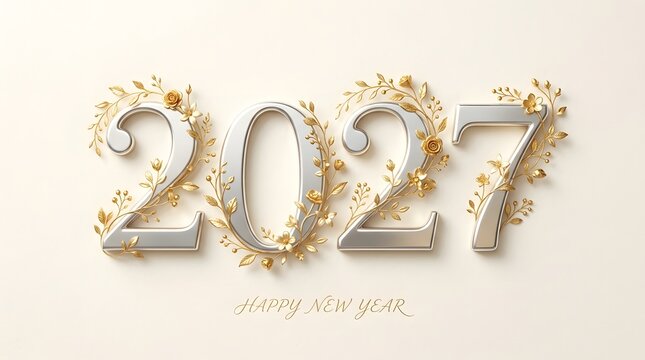 Celebrating the arrival of the year 2027 with joy hope and renewed resolutions marking a fresh start filled with possibilities and exciting adventures for all
