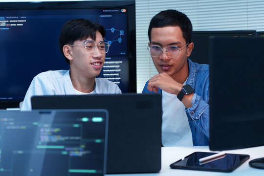 Programmers Collaborating on Digital Software Development