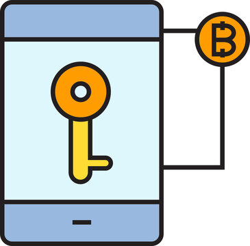crypto key smartphone connection
