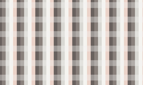 Minimalist isometric geometric pattern featuring repeating vertical shapes in soft beige, gray, taupe, and off-white tones