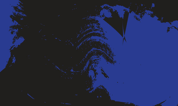 vector illustration of a night landscape