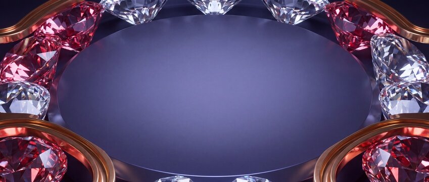 Laser Induced Diamond Anvil Cell Chamber for Ultra High Pressure Melting Point with Brilliant Cut Gemstones   