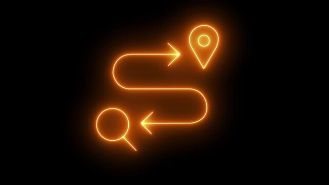neon electric power plug with lightning bolt icon for energy charging, power connection, electric vehicle station, and renewable energy