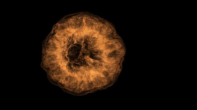 Cinematic Fire Flames and Glowing Heat Energy Background