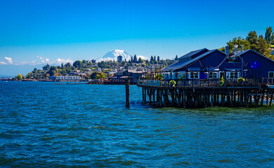 Fototapeta premium Scenic Ruston Shoreline