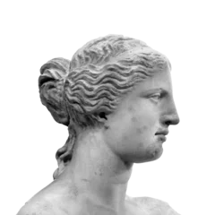 Head of Venus de Milo antique Greek sculpture isolated © BOOCYS