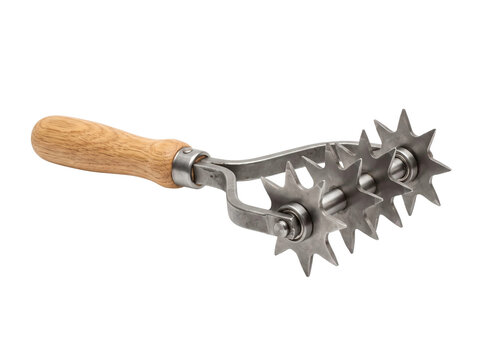 Pastry Crimper With Wooden Handle