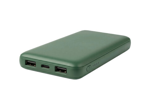 Green Portable Power Bank Charger