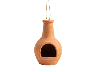 Hanging Terracotta Birdhouse Decor
