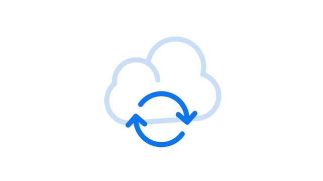 Sync Animated Video Icon
