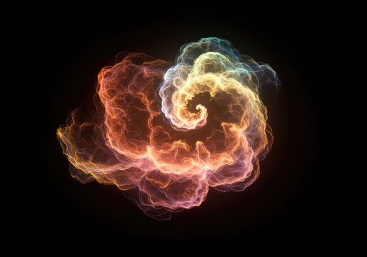 A swirling, nebulous field of pure abstract substance, representing potentiality and the primordial state of existence ,unknown ,amorphous ,origin