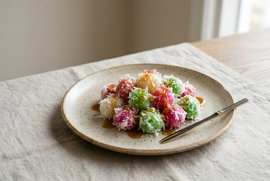 Colorful Javanese Cenil Tapioca Sweets