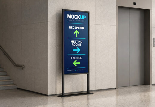 Interior Sign Mockup