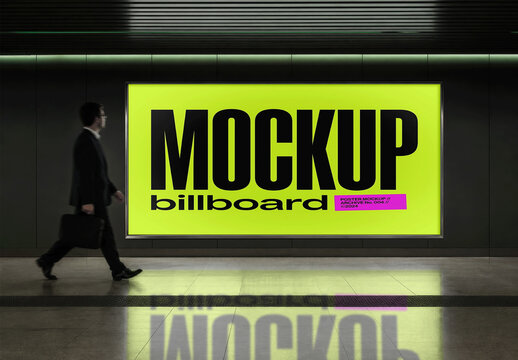 Platform Business Walker Mockup