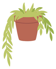 Home greenery color icon. Botanical house decoration © ssstocker
