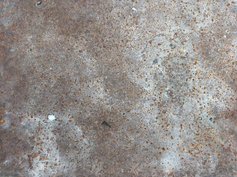 Post apocalyptic rusty metal texture background, grunge industrial iron surface backdrop, steampunk style corroded plate