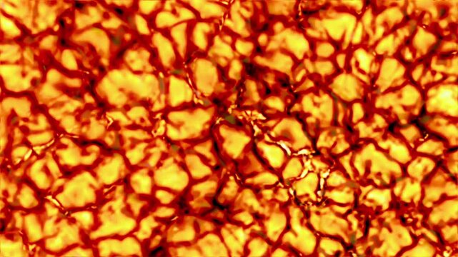 Sun's Surface Boiling Extreme Heat Flame Storm