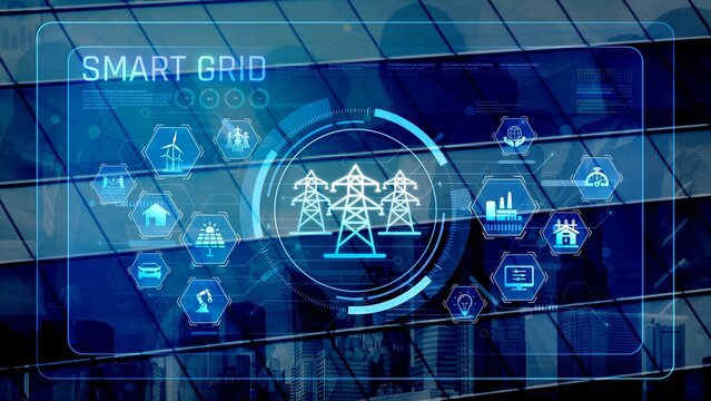 Smart grid system integrating renewable energy sources, energy storage, smart inverters, and demand response for efficient, decentralized, and modern power distribution Marrow