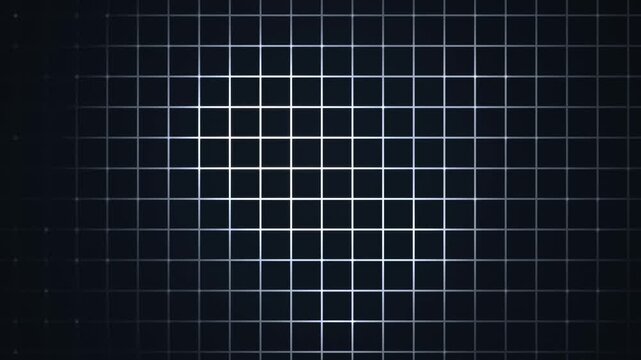 Retro perspective glowing grid floor cyberspace technology background loop
