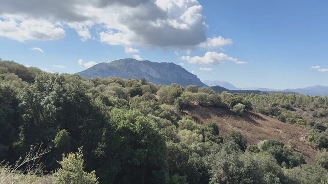Panorama Berglandschaft Sardinien