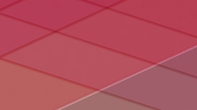 Geometric Abstract Red Layered Planes 4K