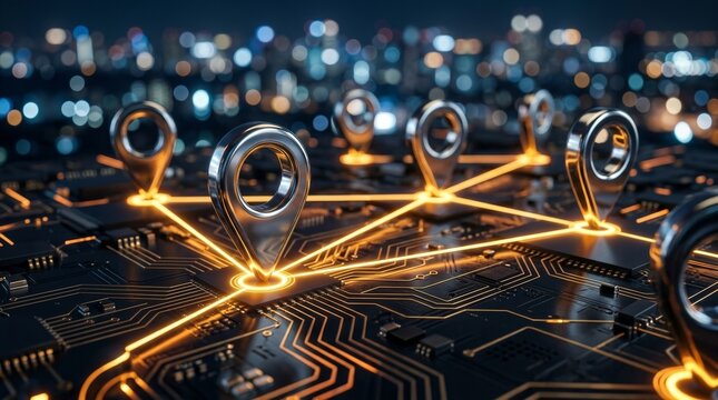 Organizations use location data to choose optimal sites and improve logistics.
