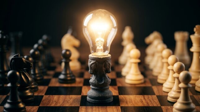 A strategic idea integrates vision and planning to achieve long-term success.