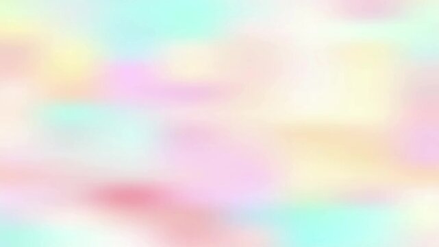 Soft Pastel Abstract Gradient Pattern 4K