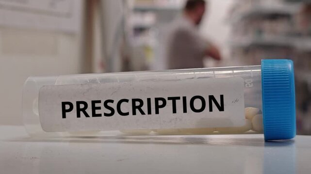 PRESCRIPTION oral tablet pharmaceutical product quality regulation and supply concept