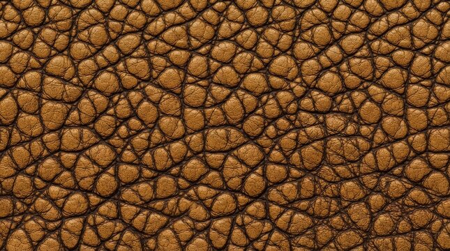 Seamless aged brown leather texture background