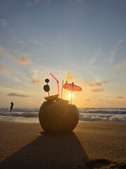 beach at sunset © Teban