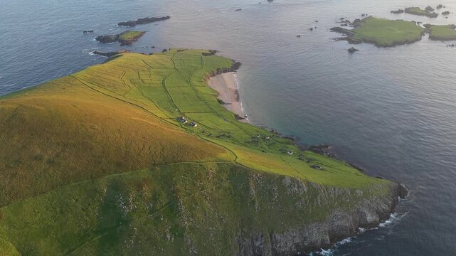 Rural Fields on Great Blasket Island, Ireland