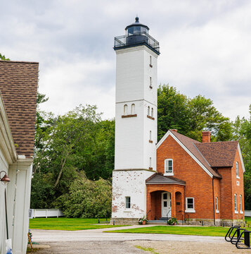 Presque Isle Lighthouse Began Operation in 1873, Presque Isle State Park, Pennsylvania, USA