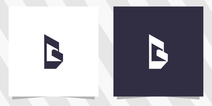 letter b logo design vector