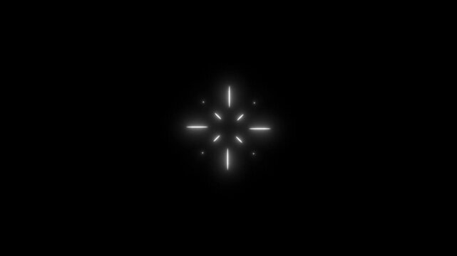 Circle burst effect overlay, circular spark animation, radial fireworks flash, cartoon impact VFX, green screen background