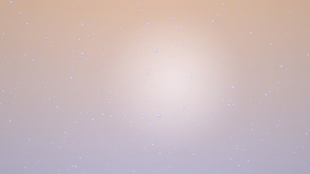 Delicate dust motes floating in soft pastel gradient light for abstract backgrounds and design elements