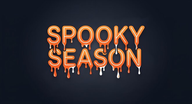 Tipografi Halloween 