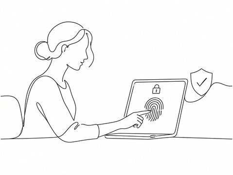 Secure Biometric Login with Passkey Authentication