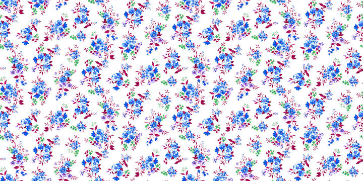 simple floral pattern with small flowers

