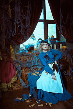 Old Witch in Cobwebs