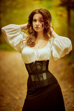 Forest Scarred Woman