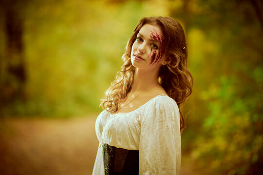 Wounded Woodland Heroine