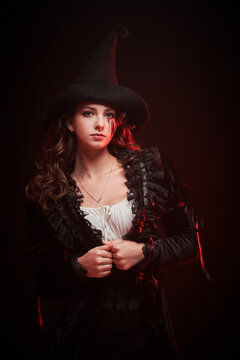Mysterious Scarred Witch