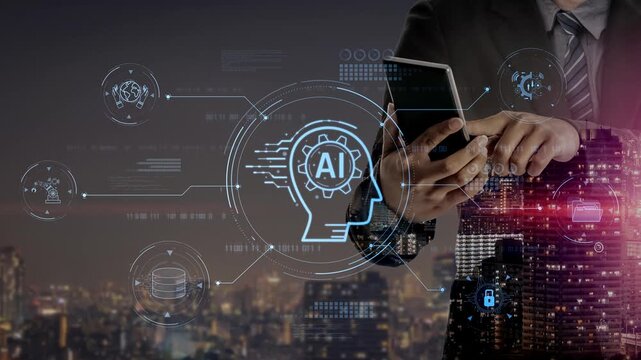AI security and data ecosystem integrate ai, data, and security into one connected system for automation, protection, and efficient digital processes Marrow